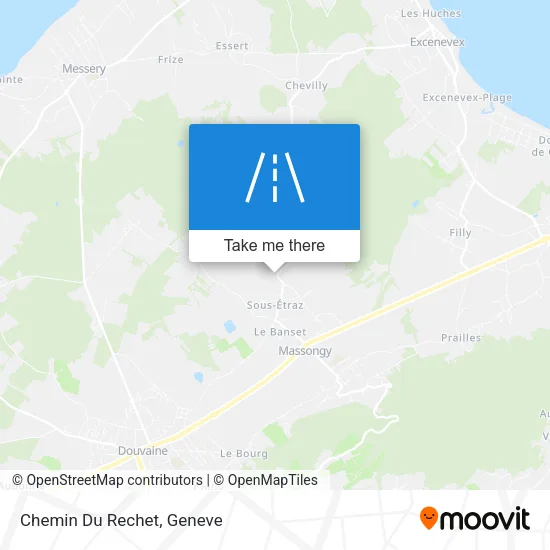 Chemin Du Rechet map