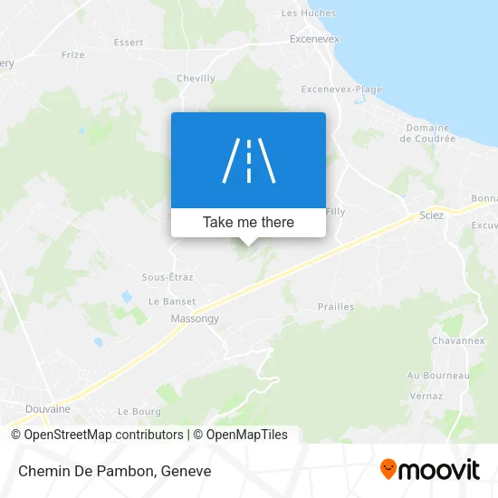 Chemin De Pambon map