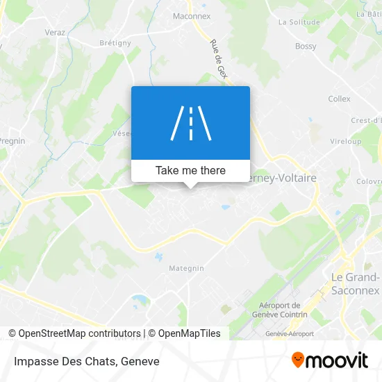 Impasse Des Chats map