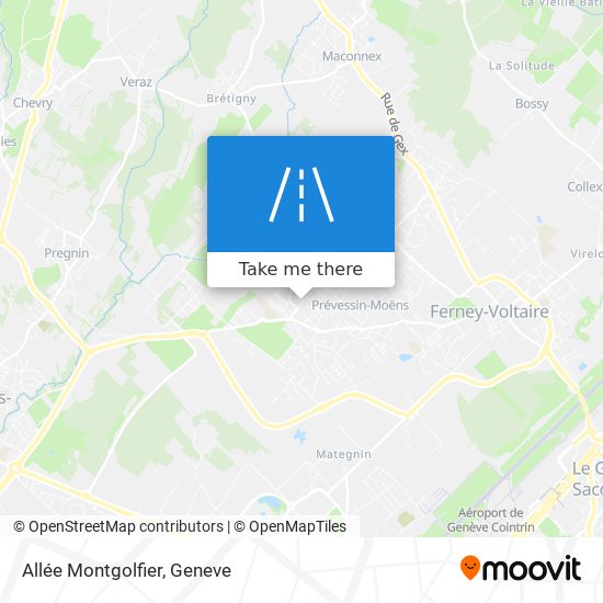 Allée Montgolfier map