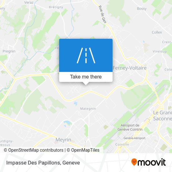Impasse Des Papillons map