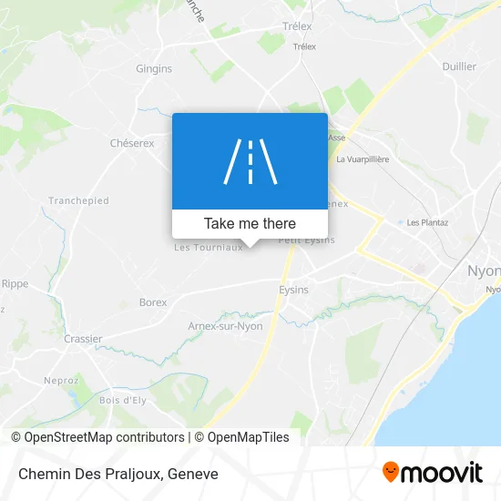 Chemin Des Praljoux map