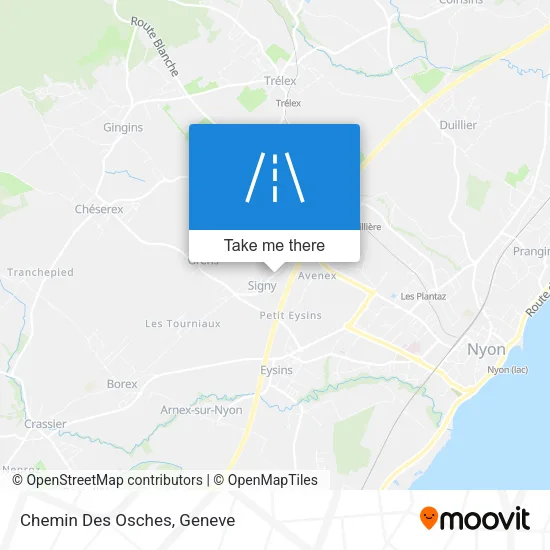 Chemin Des Osches map