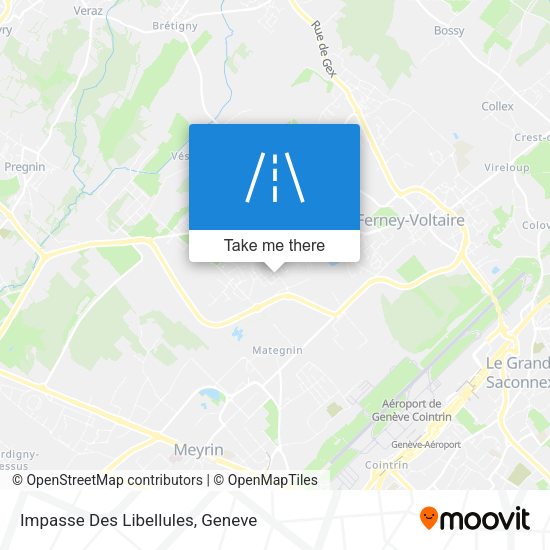 Impasse Des Libellules map