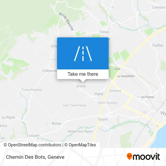 Chemin Des Bots map