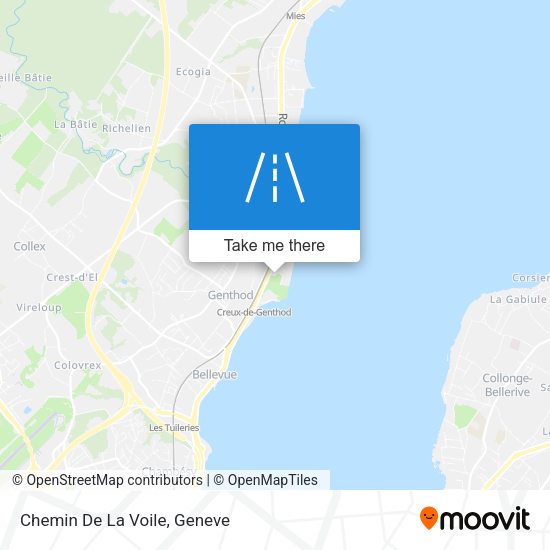 Chemin De La Voile map