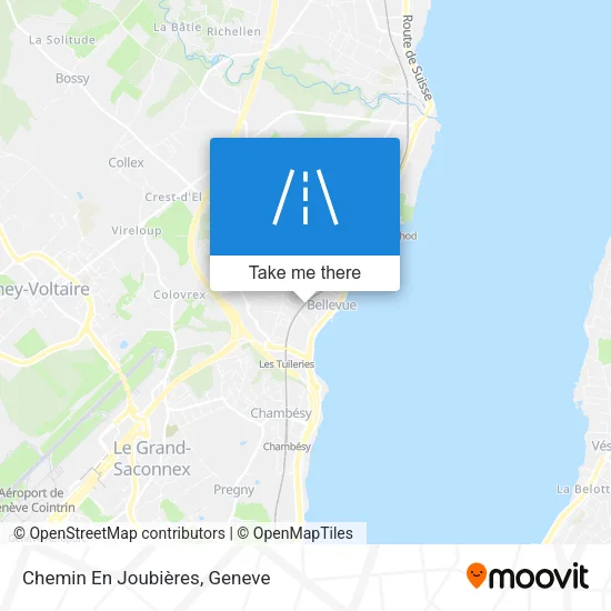 Chemin En Joubières map