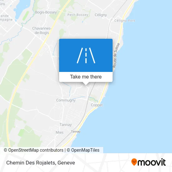 Chemin Des Rojalets map