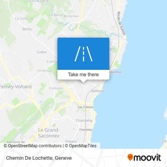 Chemin De Lochette map