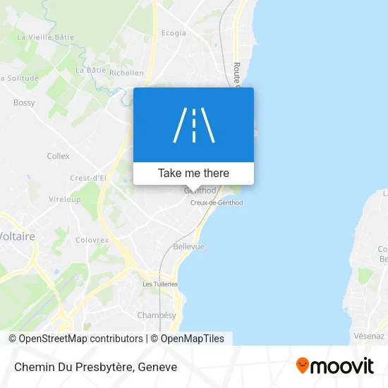 Chemin Du Presbytère map