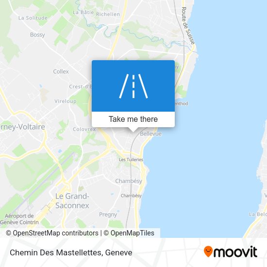 Chemin Des Mastellettes map