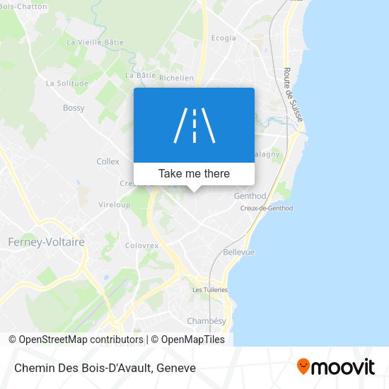 Chemin Des Bois-D'Avault map
