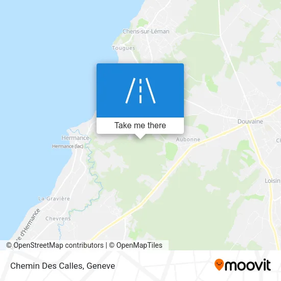 Chemin Des Calles map