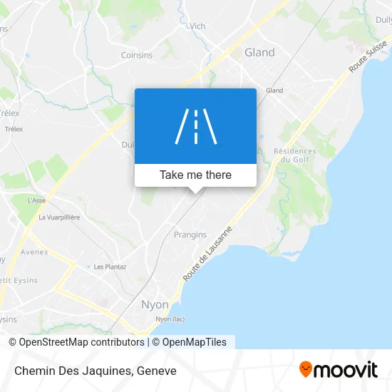 Chemin Des Jaquines map