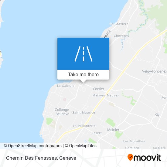 Chemin Des Fenasses map