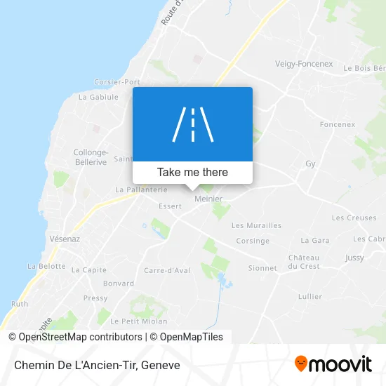 Chemin De L'Ancien-Tir plan