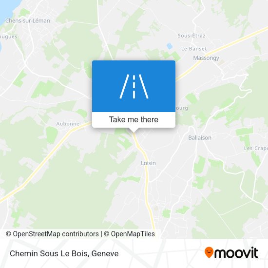 Chemin Sous Le Bois map