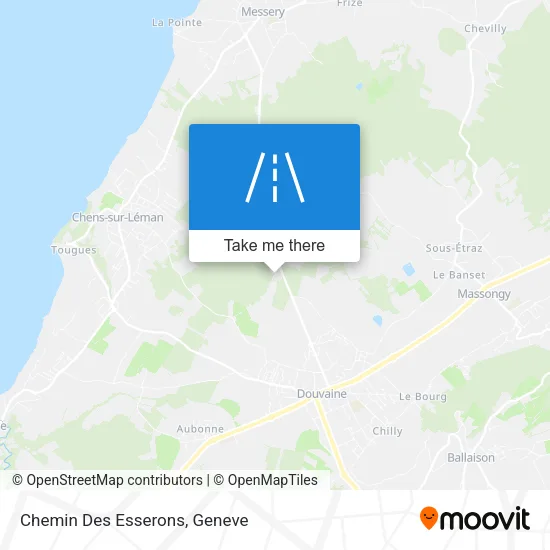 Chemin Des Esserons map