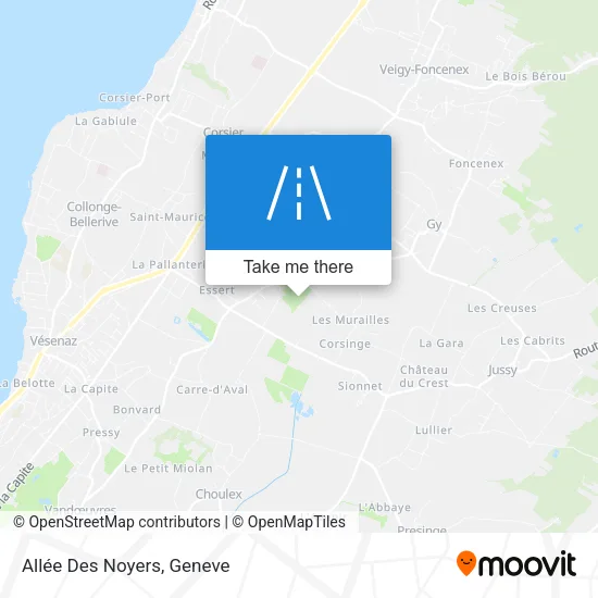 Allée Des Noyers map
