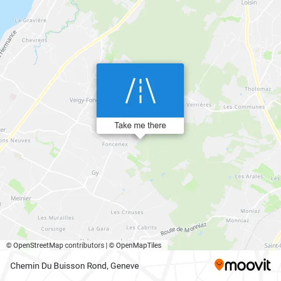 Chemin Du Buisson Rond map
