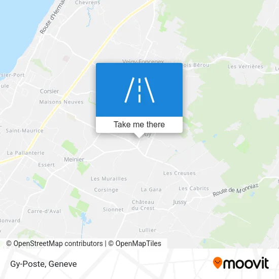 Gy-Poste map