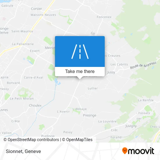 Sionnet map