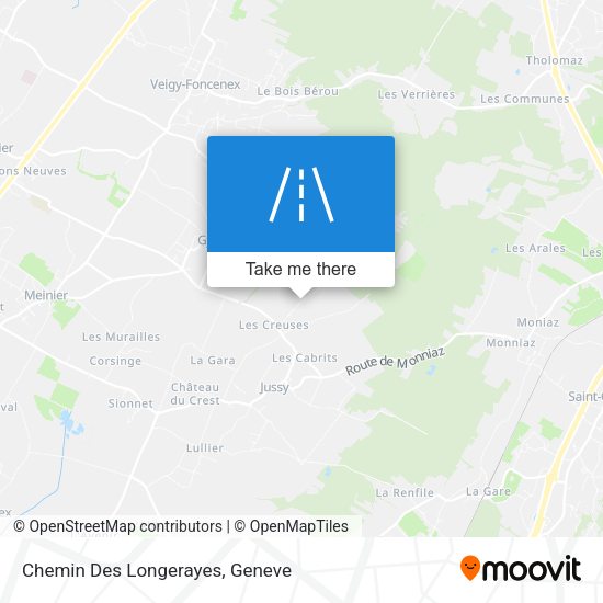 Chemin Des Longerayes map