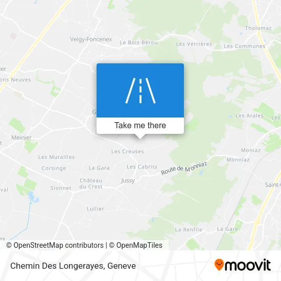 Chemin Des Longerayes map