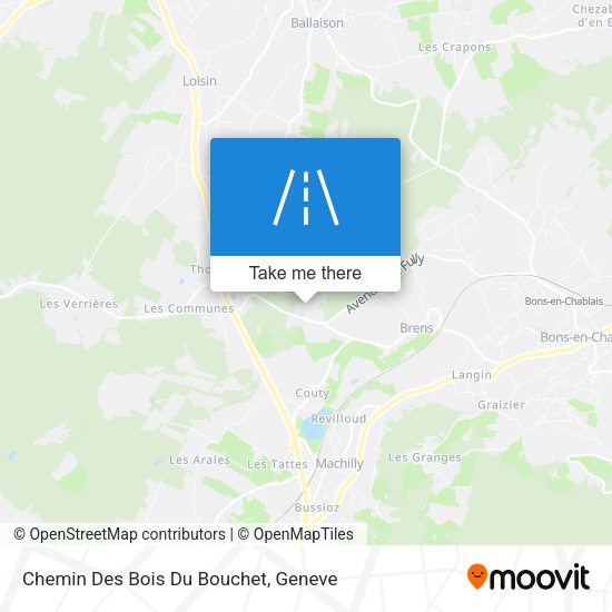 Chemin Des Bois Du Bouchet map