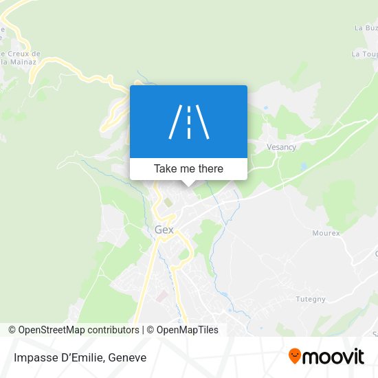 Impasse D’Emilie map