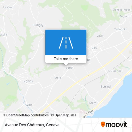 Avenue Des Châteaux map