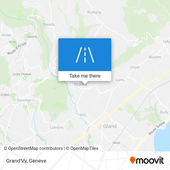 Grand'Vy map