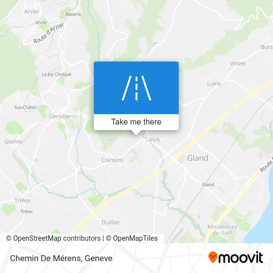 Chemin De Mérens map