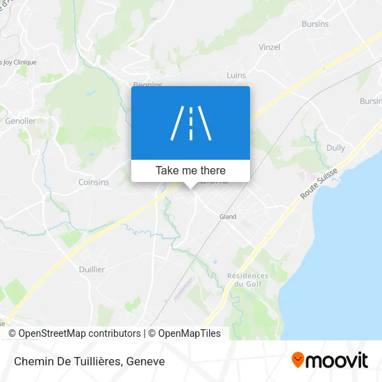 Chemin De Tuillières map