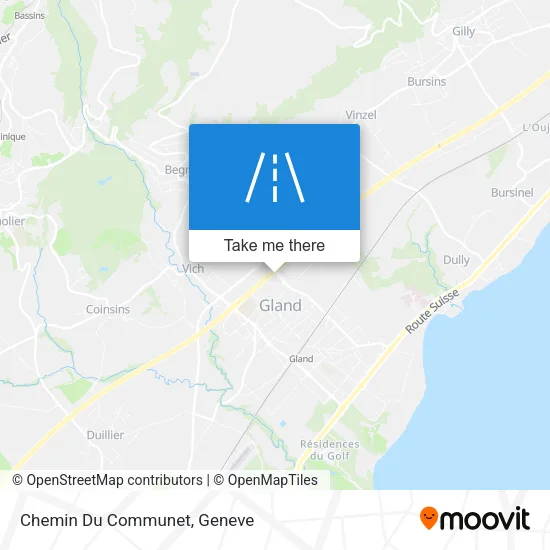 Chemin Du Communet map