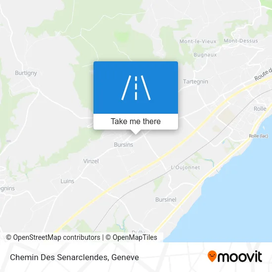 Chemin Des Senarclendes map