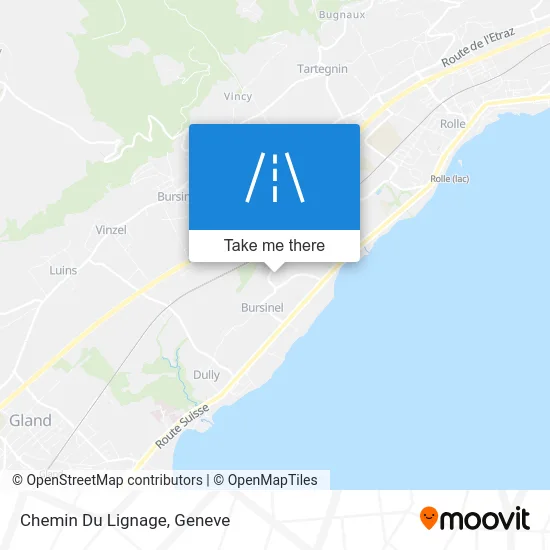 Chemin Du Lignage map