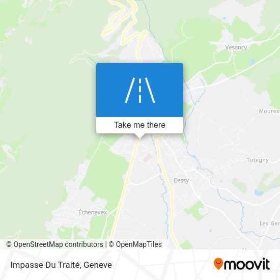 Impasse Du Traité map