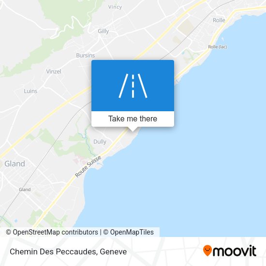 Chemin Des Peccaudes map