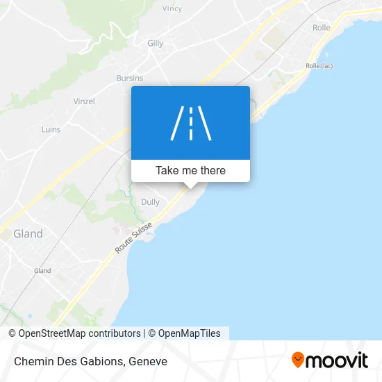 Chemin Des Gabions map