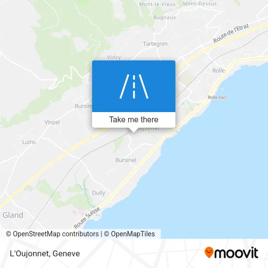 L'Oujonnet map