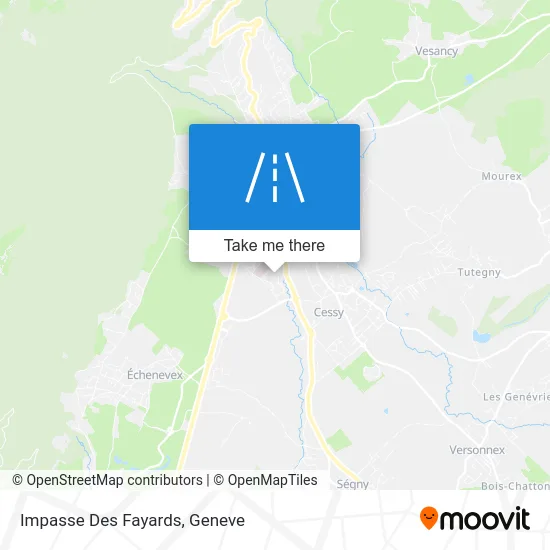 Impasse Des Fayards map