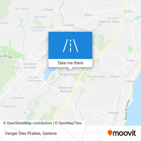 Verger Des Pralies map