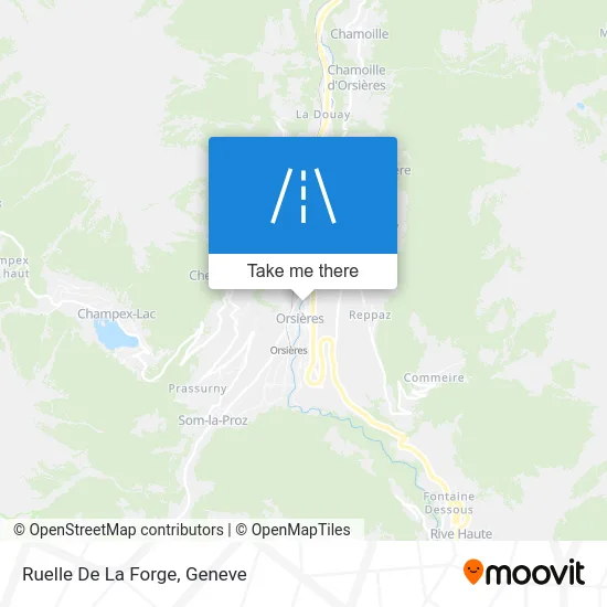 Ruelle De La Forge map