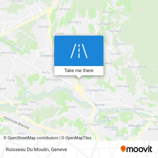 Ruisseau Du Moulin map