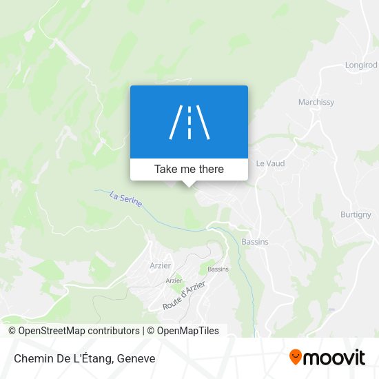 Chemin De L'Étang map