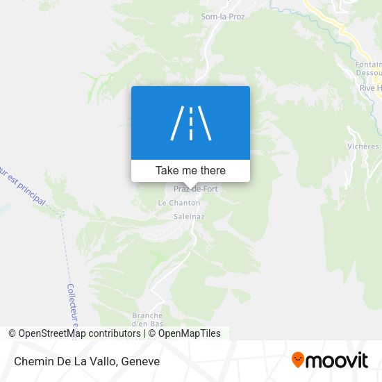 Chemin De La Vallo map