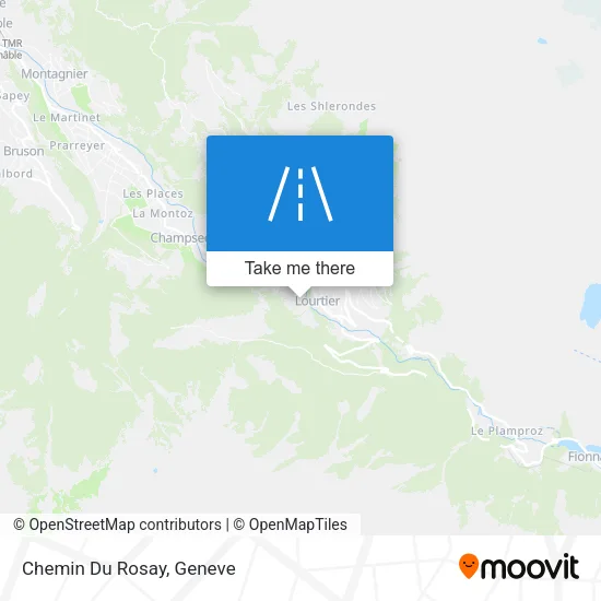 Chemin Du Rosay map