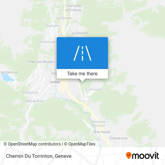 Chemin Du Torrinton map