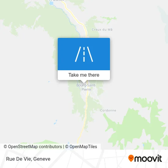 Rue De Vie map